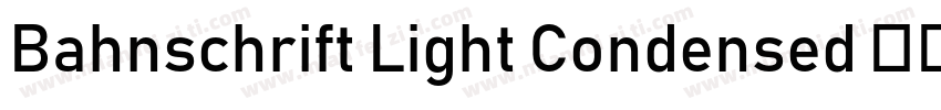 Bahnschrift Light Condensed 亮体字体转换